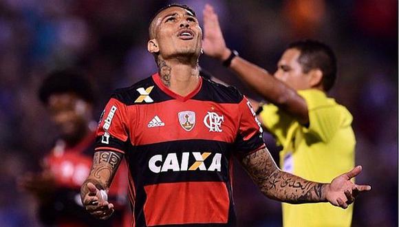 Flamengo se pronuncia por suspensión de Paolo Guerrero