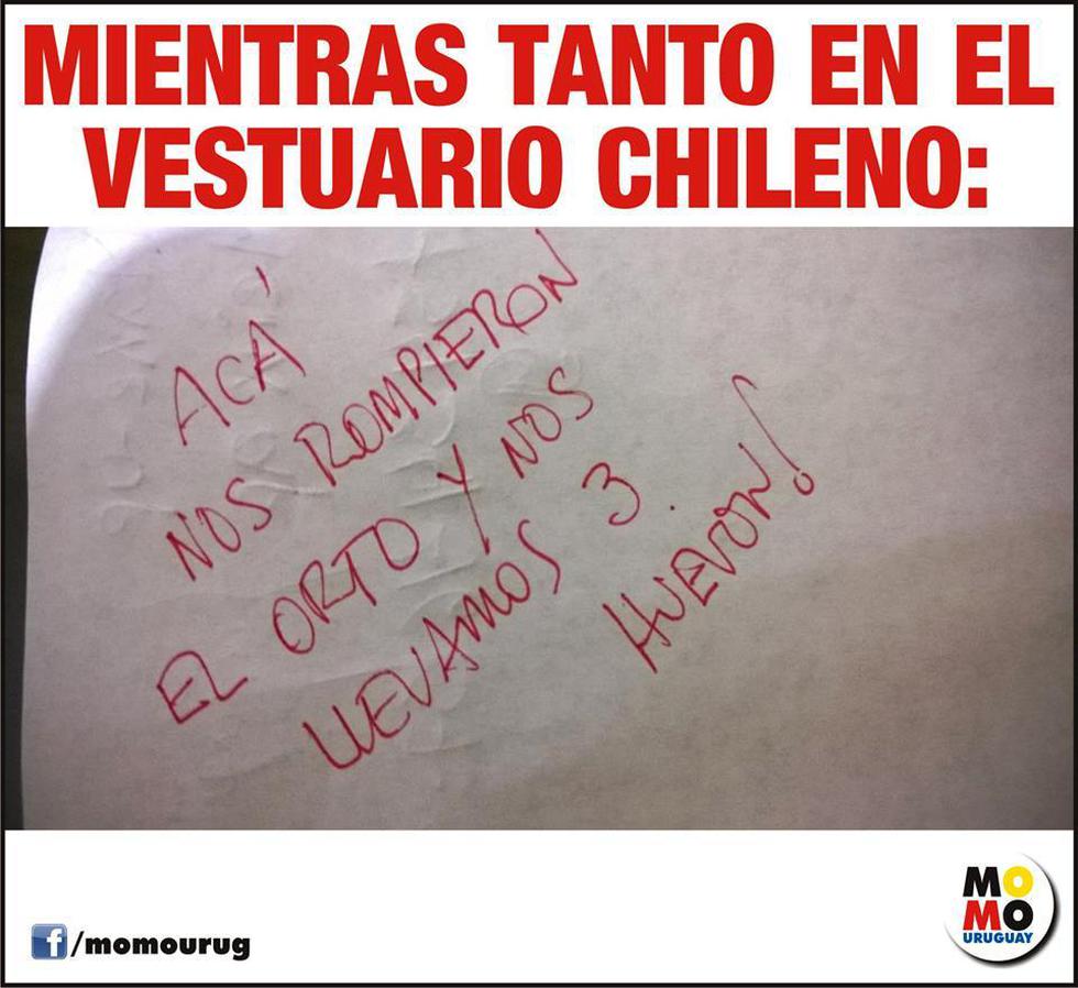 Uruguay vs. Chile: divertidos memes tras la revancha de la celeste