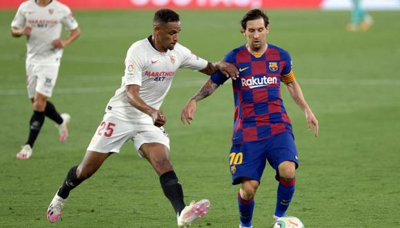 Barcelona y Sevilla lucharán por el pase a la final de la Copa del Rey. (Foto: AFP)