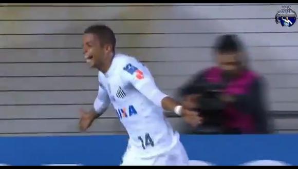 Santos vs. Sporting Cristal: celestes sufren el cuarto en Brasil [VIDEO]