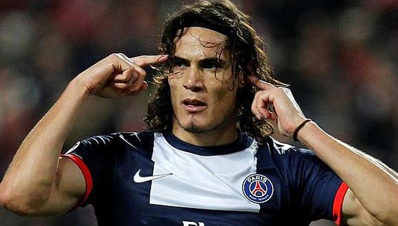 La foto de Edinson Cavani que es viral en redes sociales