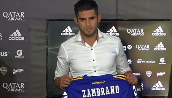 Carlos Zambrano firmó por Boca Juniors en este último mercado de fichajes, proveniente del Dinamo Kiev ucraniano. (Foto: Agencias)