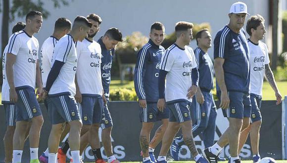 Selección Argentina: Inició los entrenamientos sin Lionel Messi 