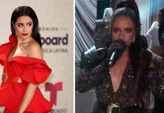 Camila Cabello y su profundo mensaje a Cuba en los Premios Latin Billboards 2021