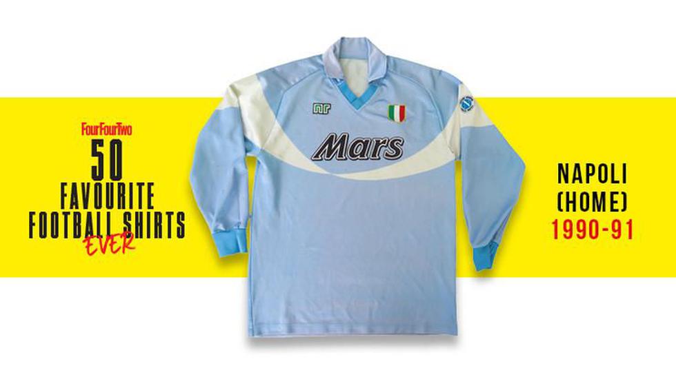 Las 50 mejores camiseta de la historia para la revista FourFourTwo. (Foto: FourFourTwo)