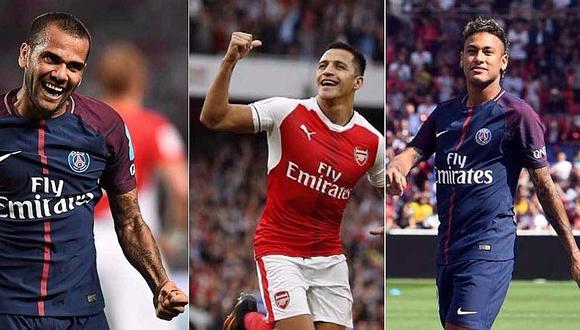 PSG: Alexis Sánchez negocia en París con PSG de Neymar