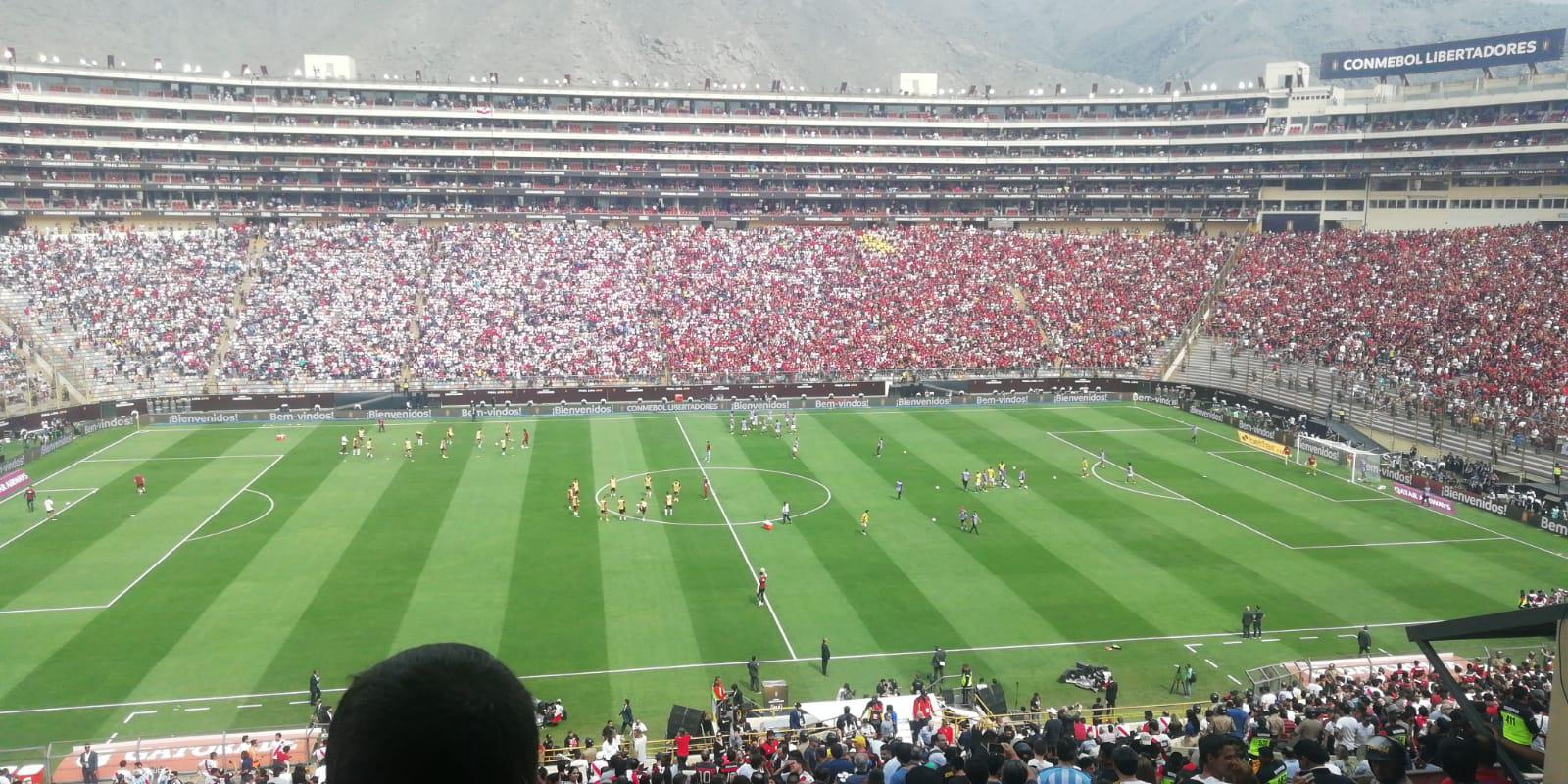 Así luce el Monumental a minutos del River-Flamengo