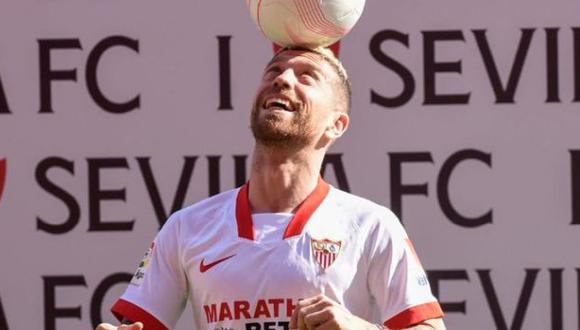 'Papu' Gómez firmó contrato con Sevilla hasta el 30 de junio de 2024. (Foto: Sevilla FC)