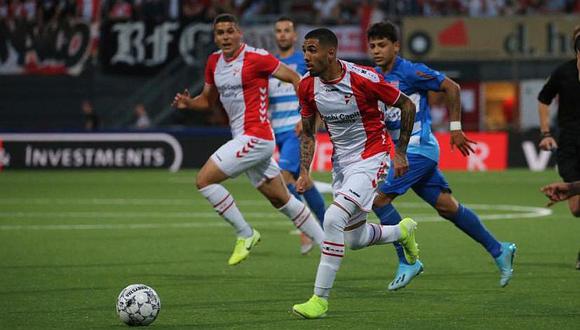 Sergio Peña es nuevamente titular en FC Emmen  | FOTO