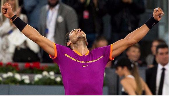 Masters 1000 de Madrid: Nadal venció a Djokovic y es finalista 