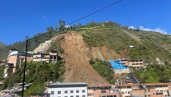 El deslizamiento en el centro poblado de Retamas, provincia de Pataz, La Libertad, dejó ocho personas fallecidas, tres de ellas menores de edad. (Foto archivo GEC)