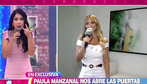 Paula Manzanal presentó su nuevo departamento en Barranco y Tula Rodríguez tuvo peculiar reacción. (Foto: Captura de video)