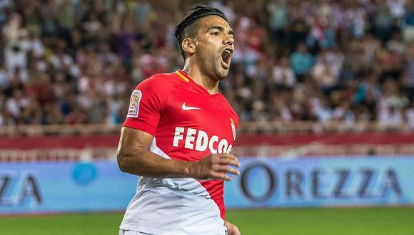 Monaco 6-1 Marsella: Radamel Falcao en modo 'Tigre' con un doblete