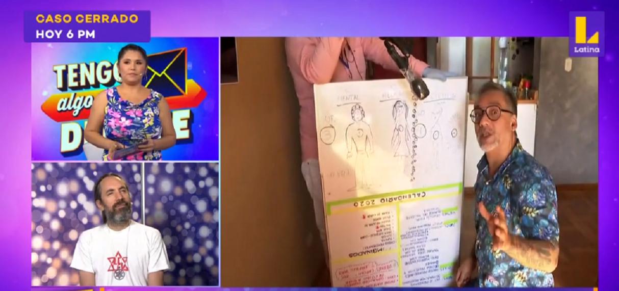 Roger del Águila dice tener comunicación con "seres espirituales". (Foto: Captura Latina)