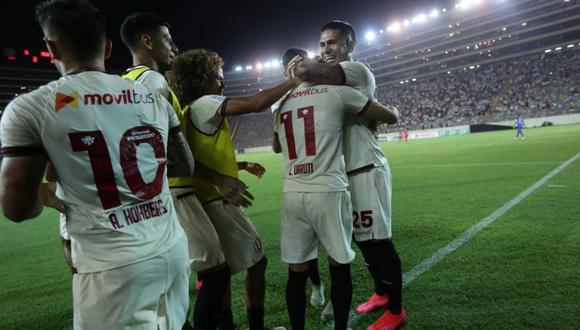 Universitario venció 2-1 a Sport Huancayo, consigue su segunda victoria consecutiva y es líder del Torneo Apertura 2020