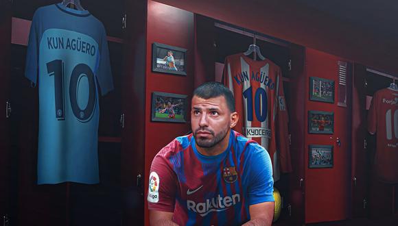 Sergio “Kun” Agüero anunció este miércoles que deja el fútbol por un problema cardiaco. Conoce el motivo por el que no lleva el apellido de su padre y hermanos. (Foto: Barcelona)