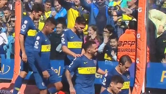 Niño celebró como un gol el saludo de Carlos Tévez [VIDEO]