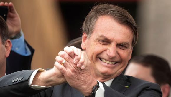Jair Bolsonaro felicita al Flamengo por ganar una final “emocionante e histórica”. (EFE)