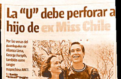 La mamá de Forsyth es noticia