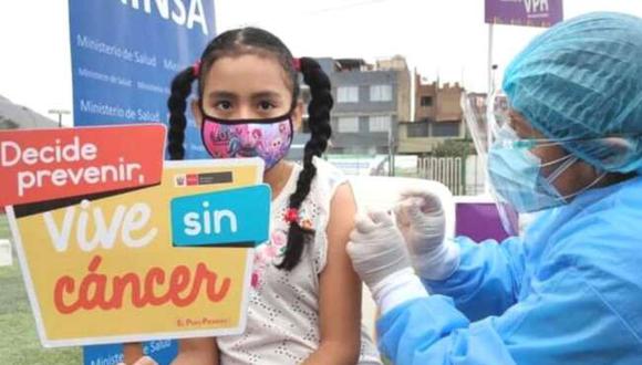 La campaña de vacunación contra el Virus del Papiloma Humano es organizada por el Mincul y el Minsa, y esta dirigida a niñas entre 9 y 13 años. (Foto archivo: Andina)