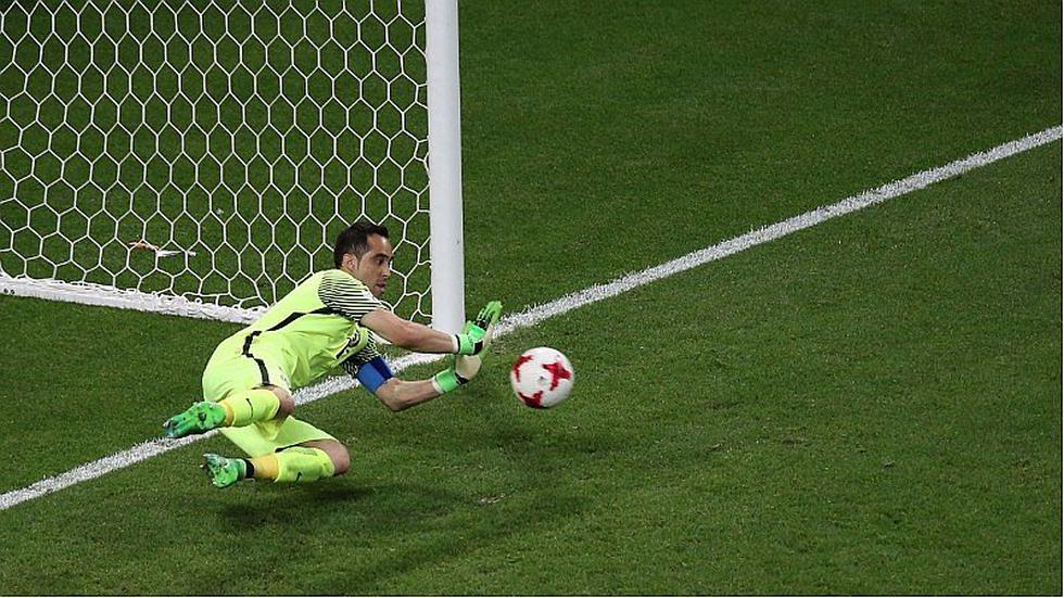 Portugal vs. Chile: Las mejores imágenes Claudio Bravo, la figura del partido