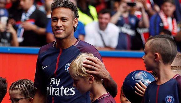 Neymar debuta con el PSG ante Guingamp por la Liga de Francia