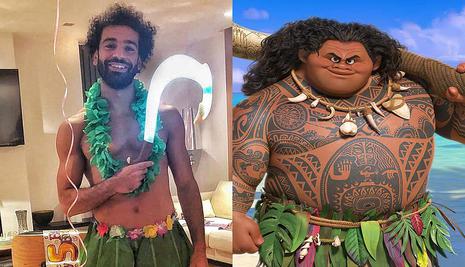 Facebook | Mohamed Salah cumple sueño de su hija y se disfraza de personaje de Disney por su cumpleaños | FOTO