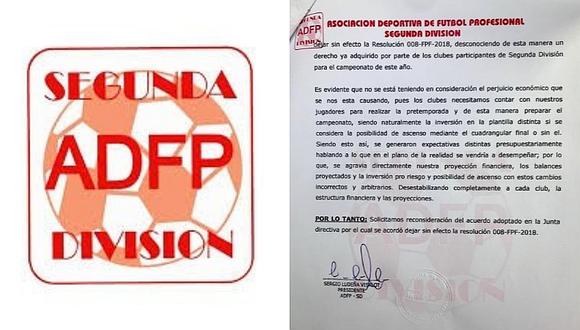 La Liga 2 no se jugaría por protesta de clubes contra la FPF | FOTOS