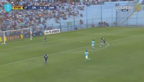 Tres toques, pasesón y golazo de Gary Correa ante Sporting Cristal [VIDEO]