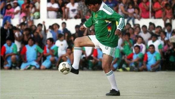 Evo Morales jugará fútbol con indígenas y sindicalistas