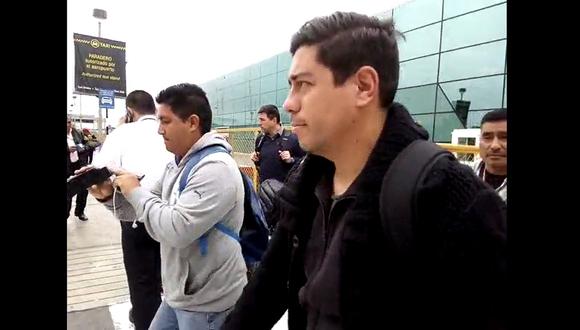 Universitario de Deportes: Nicolás Córdova regresó a Lima en silencio [VIDEO]