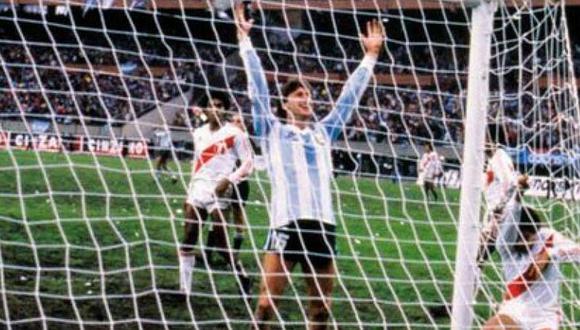 Ricardo Gareca y el gol que le metió a la selección peruana [VÍDEO]