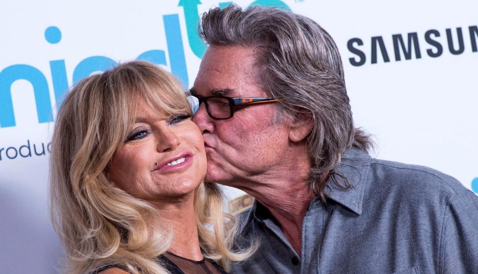 Goldie Hawn y Kurt Russell, un romance hollywoodense que logró atravesar el paso del tiempo.  (Foto: AFP)