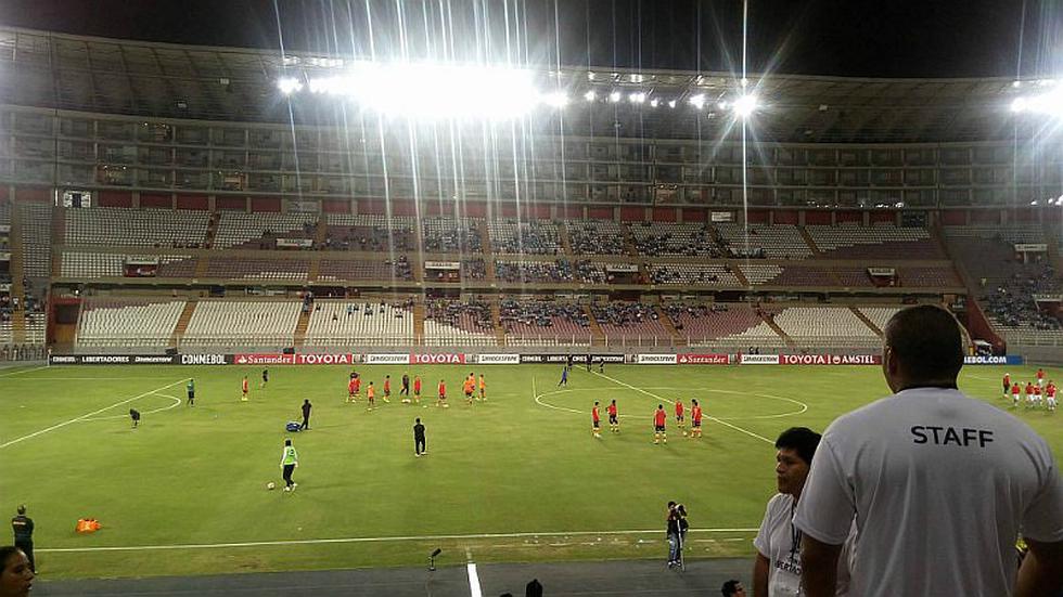 Sporting Cristal vs. The Strongest: poca gente en el Estadio Nacional