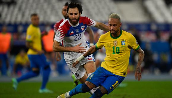 Brereton ingresó en el segundo tiempo en la caída (1-0) ante Brasil. (Foto: AFP)