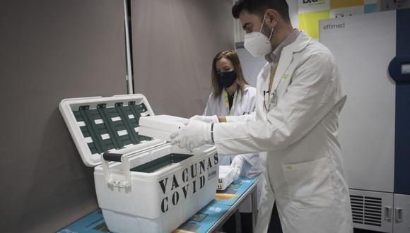 Según reportero de Canal N, dos farmacéuticas en EE.UU. se encuentran desarrollando medicinas contra el coronavirus. (JORGE GUERRERO / AFP).