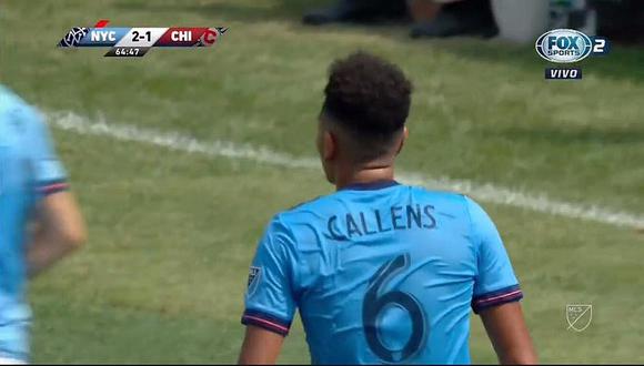 Alexander Callens titular en triunfo de New York City en la MLS