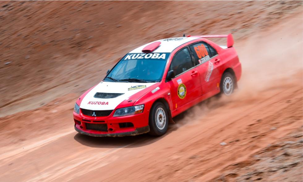 Falla mecánica le juega mala pasada a Nicolás Fuchs en el Rally Playas 2020 | Foto: Itea