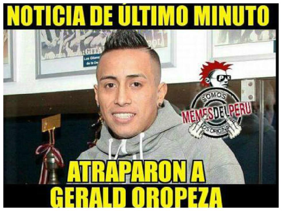Christian Cueva: Lo vacilan con memes por la captura de Geral Oropeza [FOTOS]