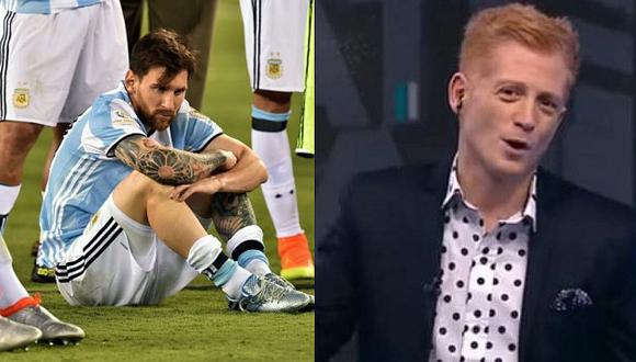 Martín Liberman destrozó a Lionel Messi tras dejar la selección argentina