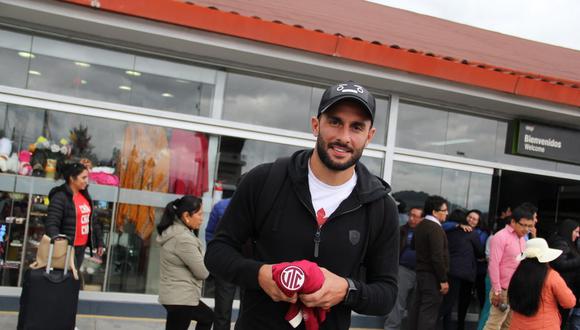 Guevgeozián llegó a Cajamarca tras representar a Temperley en el ascenso argentino. (Foto: Luis Padilla)
