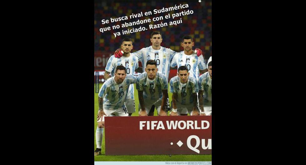 Los memes que dejó la suspensión del Argentina vs. Brasil. (Foto: Facebook)