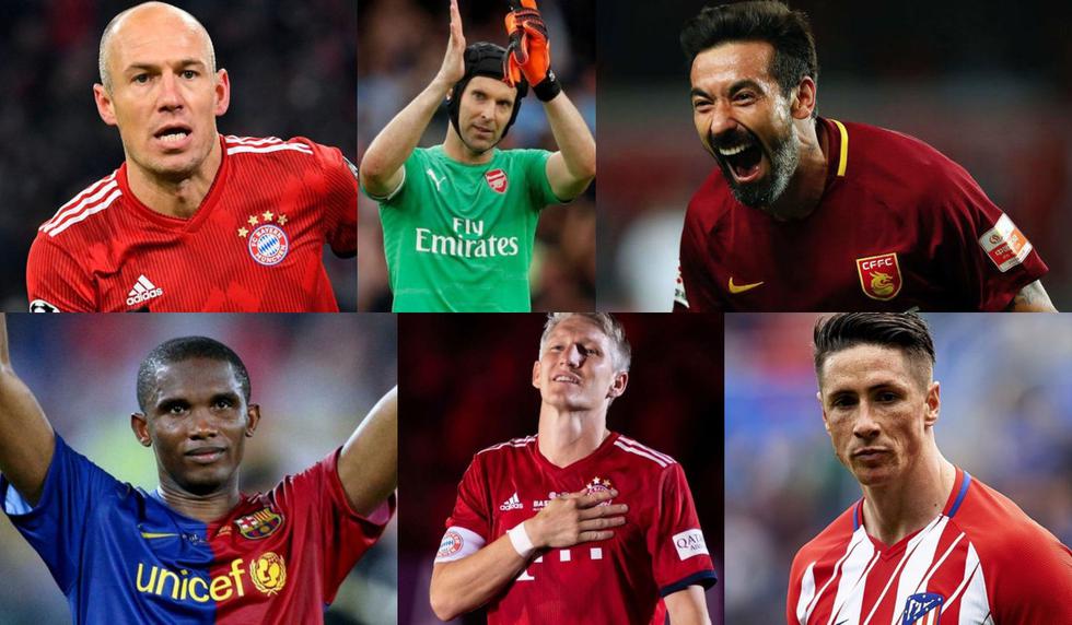 Jugadores de infancia: el top 20 de los futbolistas que decidieron retirarse del fútbol este 2019 [FOTOS]