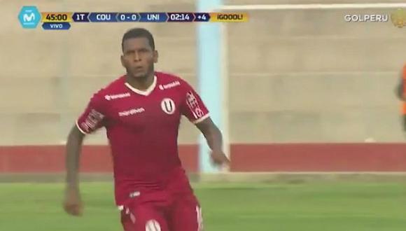Universitario: Quintero marca un golazo y pone el 0-1 [VIDEO]