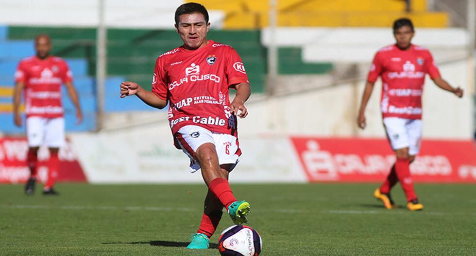 Cienciano Rudy Palomino, el jugador que pasó de la Copa Perú en su