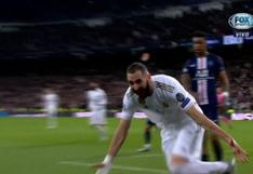 Real Madrid vs. PSG: Karim Benzema y el golazo de cabeza para el 2-0 en el Bernabéu | VIDEO