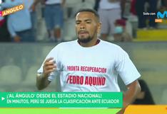 Selección peruana: los jugadores envían mensaje de apoyo a Pedro Aquino tras su operación