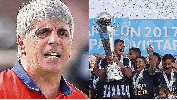 Alianza Lima: Marcelo Grioni admite que fue justo campeón