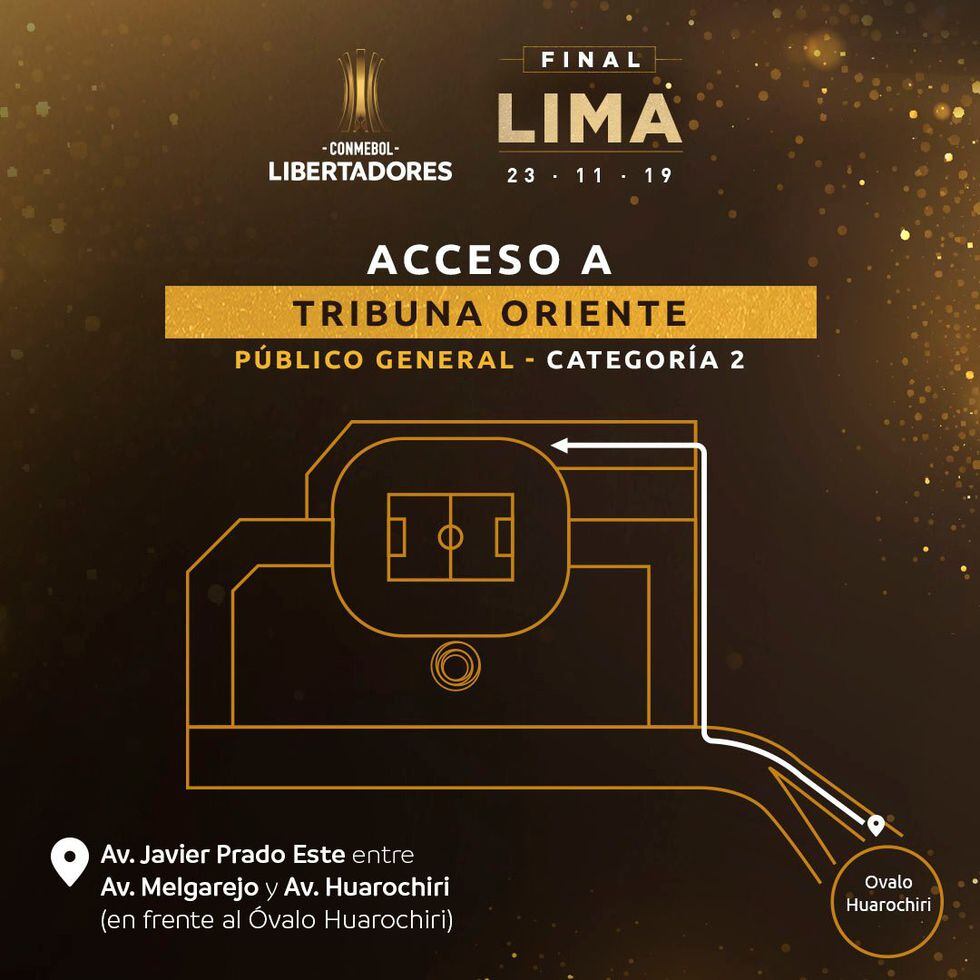 Por aquí entrarán los hinchas con boletos para la tribuna Oriente. (Foto: Lima 2019)