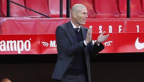 Zinedine Zidane cumple su segunda etapa en el Real Madrid. (Foto: EFE)
